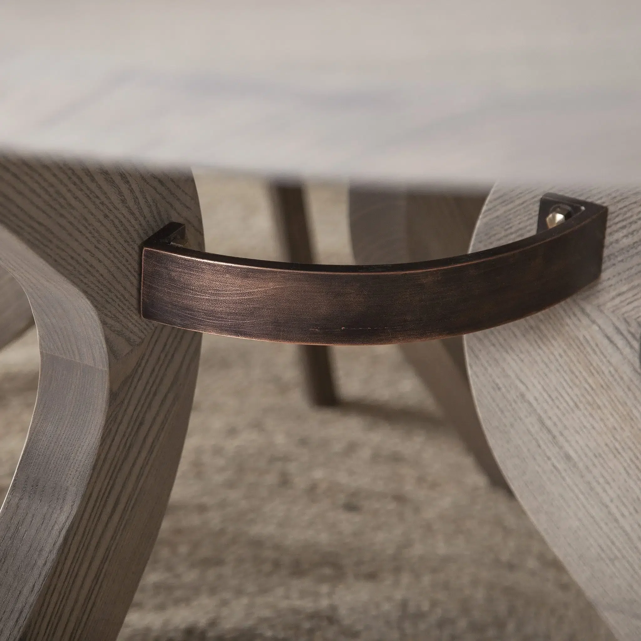 SYDNEY Solid Wood Round Dining Table - Image 3